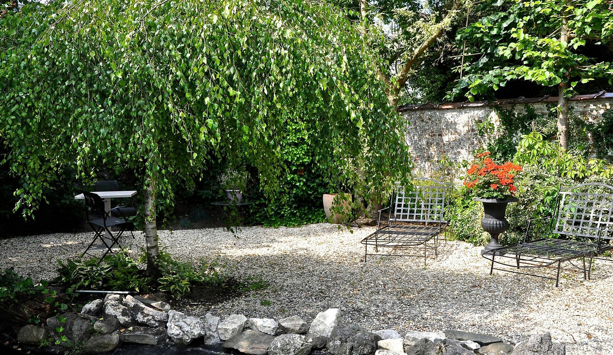 Saint-Gilles B&B Un Jardin En Ville מראה חיצוני תמונה